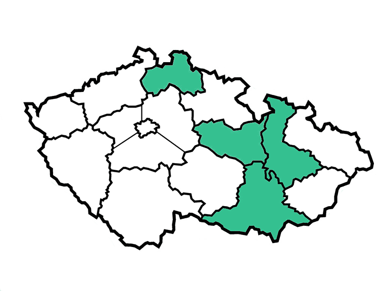 ševčíková mapka