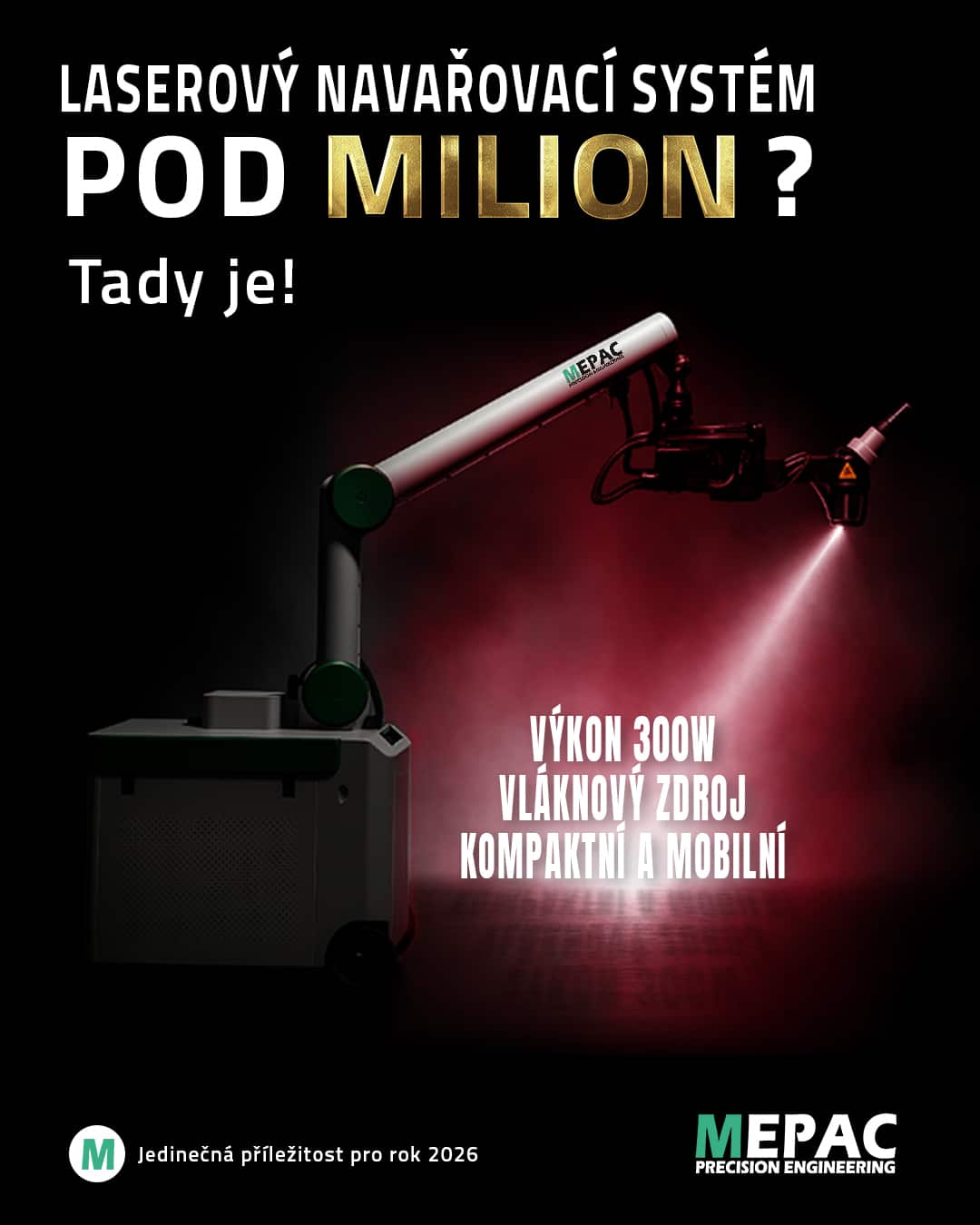 Laserový navařovací laser